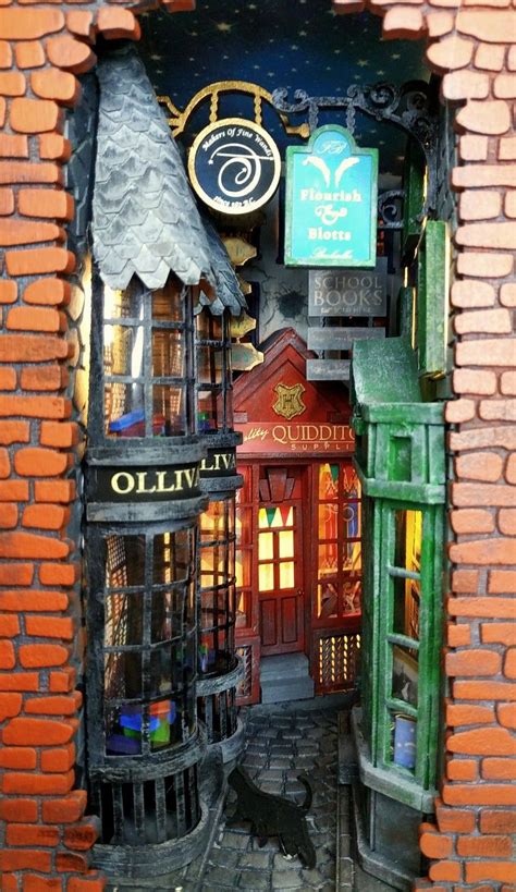 Miniaturizing Diagon Alley: A Unique Perspective on the Wizarding World